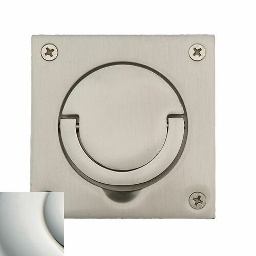 Baldwin 0397055 Bright Nickel Finish Pull - Lifetime Warranty