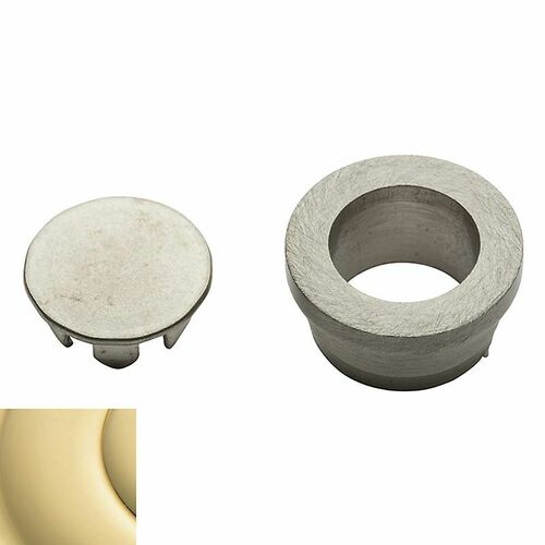 Baldwin 0407031 Round Emergency Release Trim - Unlacquered Brass Finish