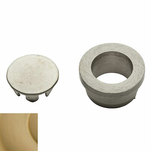 Baldwin 0407033 Round Emergency Release Trim - Vintage Brass Finish