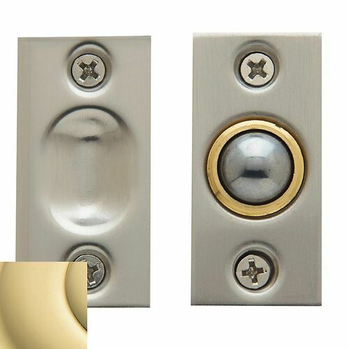 Baldwin 0425031 Adjustable Ball Catch - Unlacquered Brass Finish