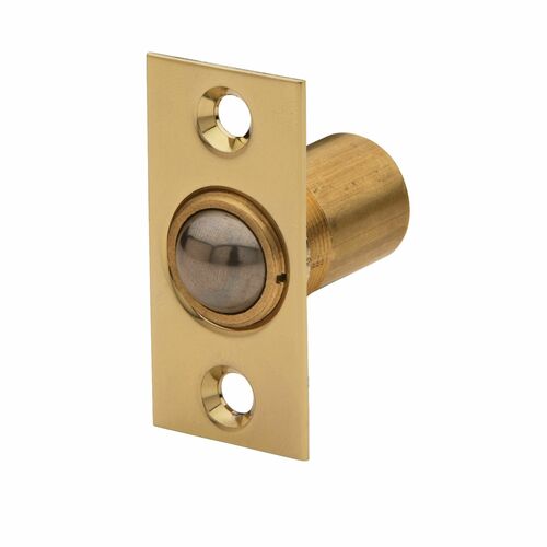 Baldwin 0426003 Adjustable Ball Catch - Lifetime Brass Finish