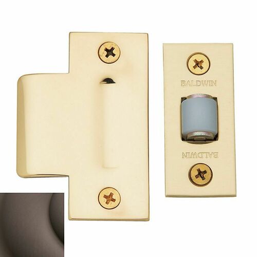 Baldwin 0440112 Adjustable Roller Catch - Venetian Bronze Finish
