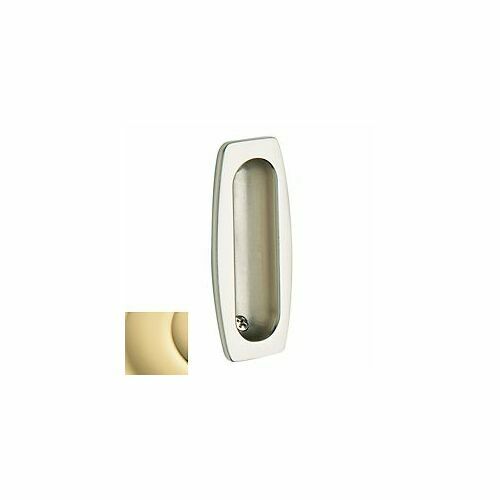 Baldwin 0458031 Unlacquered Brass Flush Pull