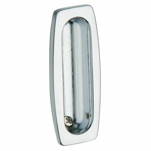 Baldwin 0458260 Flush Pull - Bright Chrome Finish