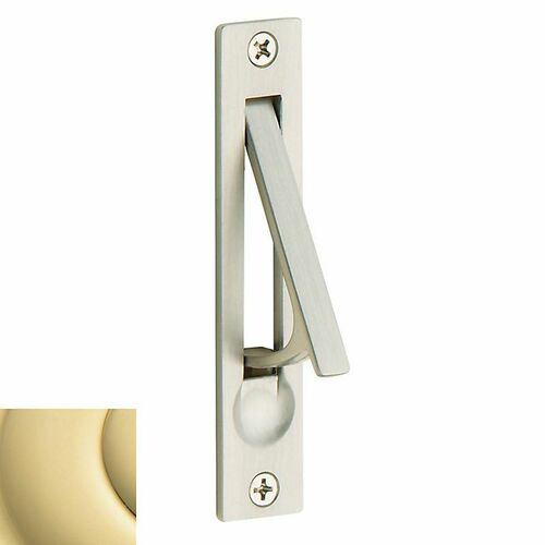 Baldwin 0465031 Unlacquered Brass Edge Pull