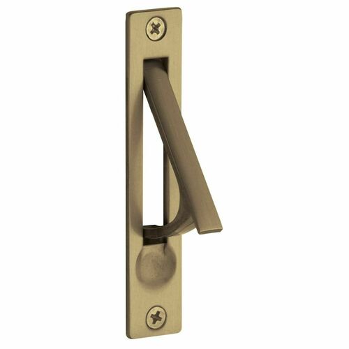 Baldwin 0465050 Antique Brass Edge Pull