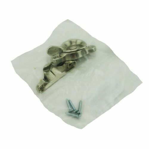 Ives 07A14 Aluminum Window Lock - Bright Nickel Finish