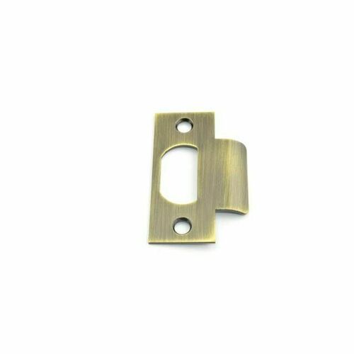 Schlage 10001609 Antique Brass T Strike with Dust Box Screws