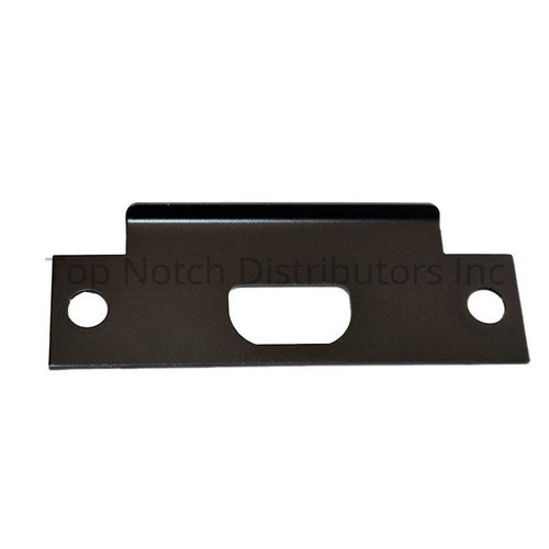 Schlage 10025622 Matte Black ASA Strike with Screws