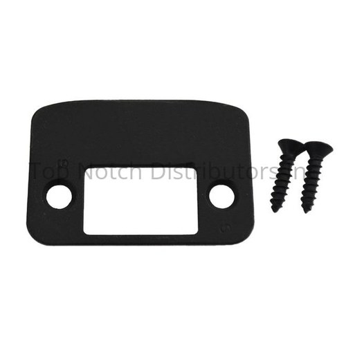 Schlage 10092622 Matte Black Round Corner Deadbolt Strike