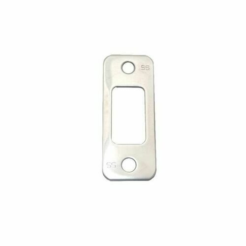 Schlage 10116619 Satin Nickel Round Corner Deadbolt Strike