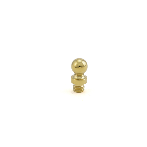 Baldwin 1080003I Ball Tip Radius Corner Hinge (2/Set) - Lifetime Brass Finish