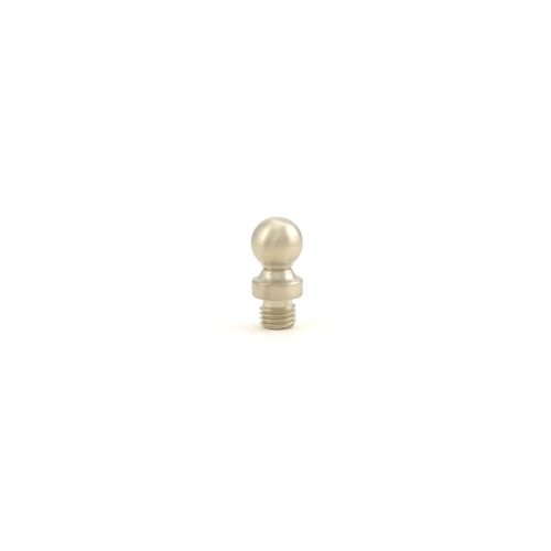 Baldwin 1080056I Ball Tip Radius Corner Hinge (2/Set) - Lifetime Satin Nickel Finish