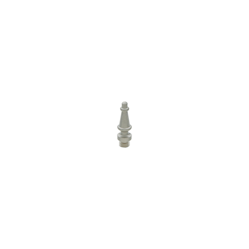Baldwin 1083056I Steeple Tip Radius Corner Hinge Set - Lifetime Satin Nickel Finish