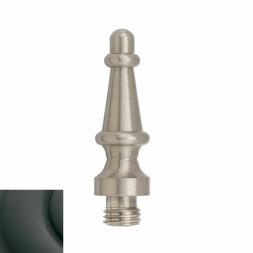 Baldwin 1083102I Steeple Tip Radius Corner Hinge Set - Oil Rubbed Bronze Finish