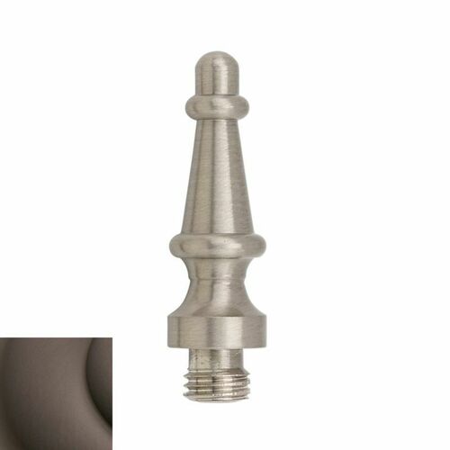 Baldwin 1083112I Steeple Tip Radius Corner Hinge Set - Venetian Bronze Finish