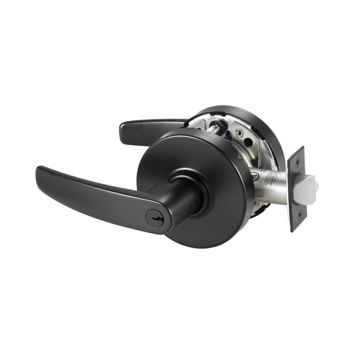 Sargent 10XG38 LB BSP F110 Classroom Security Double Cylinder Lever Lock, Grade 1, Black Suede Finish