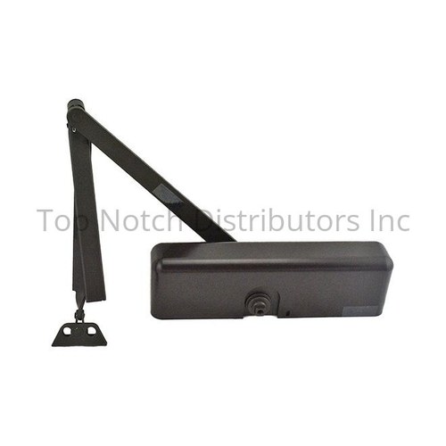 Accentra 1101BFCOV690 Multi-Size Non-Hold Open Door Closer with Cover, Dark Bronze Finish