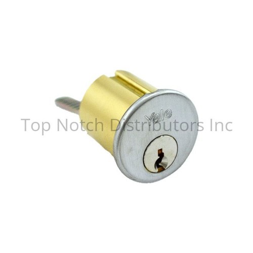Accentra 1109GD626 6-Pin Rim Cylinder, GD Keyway, US26D Satin Chrome Finish