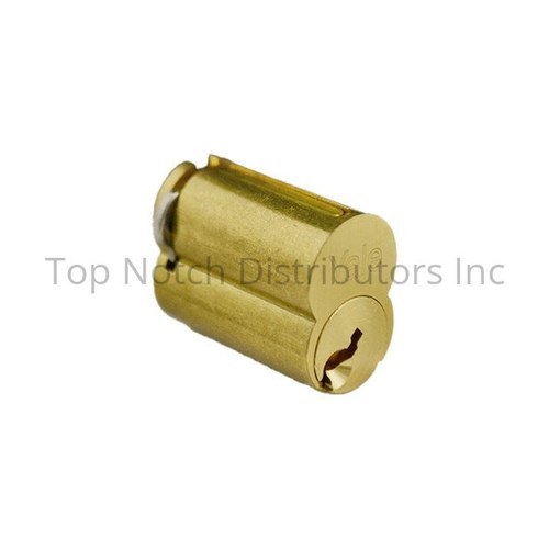 Accentra 1210GB606 IC 6-Pin Cylinder, GB Keyway, US4 Satin Brass Finish