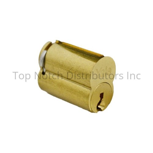 Accentra 1210GE606 IC 6-Pin Cylinder, GE Keyway, US4 Satin Brass Finish