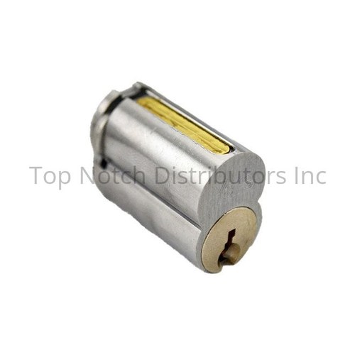 Accentra 1210TA626 IC 6-Pin Cylinder with TA Keyway, US26D Satin Chrome Finish