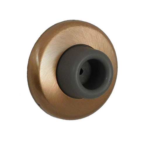 Don-Jo 1407-612 Wall Bumper Concave, 2-1/2in Diameter, Projection 1in, 612/US10 Bronze