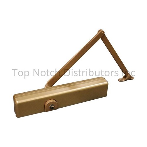 LCN 1461RWPALTBRZ Adjustable Surface-Mounted Door Closer, Light Bronze Finish, TBSRT Thru Bolts