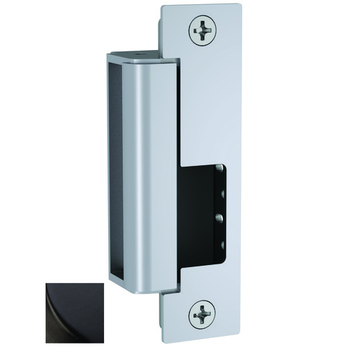 HES 1500C613ELMS 12 / 24 Volt DC Electric Strike Complete Pac with Single Lock and Strike Monitors Oil Rubbed Bronze Finish