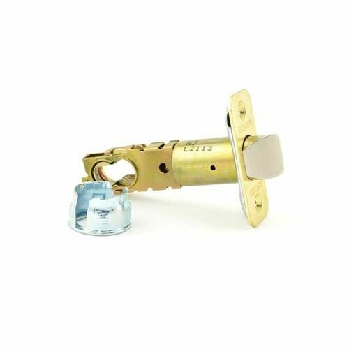 Schlage 16080605 Adjustable Dual Option Spring Latch - Bright Brass Finish