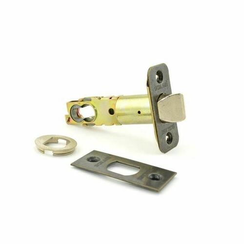 Schlage 16210609 Adjustable Triple Option Spring Latch - Antique Brass Finish