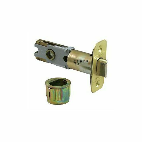 Schlage 16254605 Adjustable Dual Option Spring Latch - Bright Brass Finish