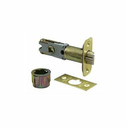 Schlage 16255605 Adjustable Triple Option Deadlatch - Bright Brass Finish