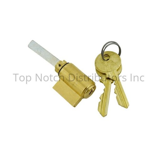 Accentra 1802GB606 6 Pin GB Keyway Cylinder for Key-in Levers (AU5400LN) US4 Satin Brass