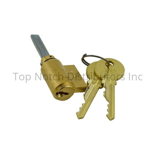 Accentra 1802GC606 6 Pin GC Keyway Cylinder for Key in Levers (AU5400LN) US4 Satin Brass