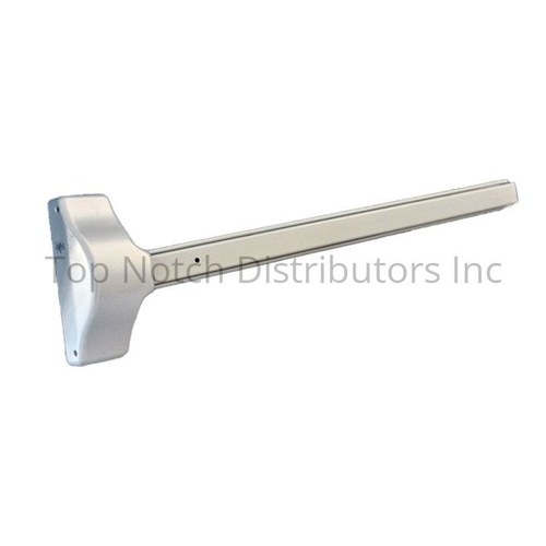 Accentra 181036689LHR Left Hand Reverse 3' x 7' Economy Vertical Rod Exit Device, Aluminum Finish