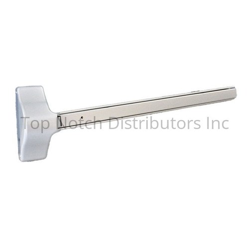 Accentra 181036689RHR Right Hand Reverse 3' x 7' Economy Vertical Rod Exit Device, Aluminum Finish