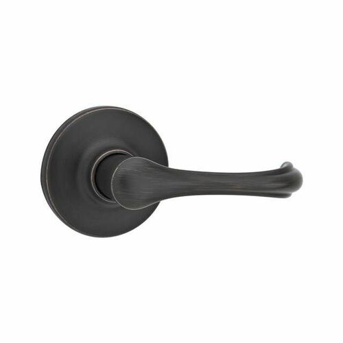 Kwikset 200DNL-11P Dorian Venetian Bronze Passage Door Lock with 6AL Latch and RCS Strike