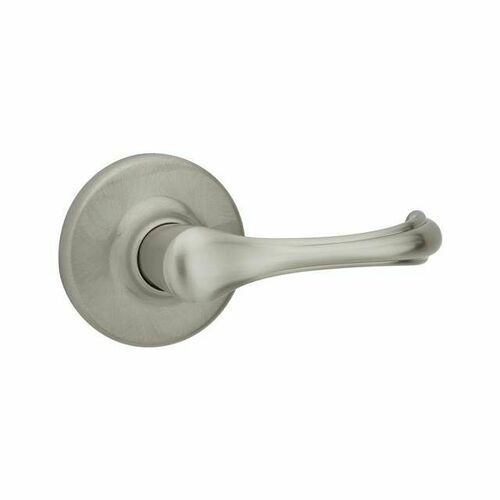Kwikset 200DNL-15 Dorian Lever Passage Lock, 6AL Latch, RCS Strike, Satin Nickel Finish