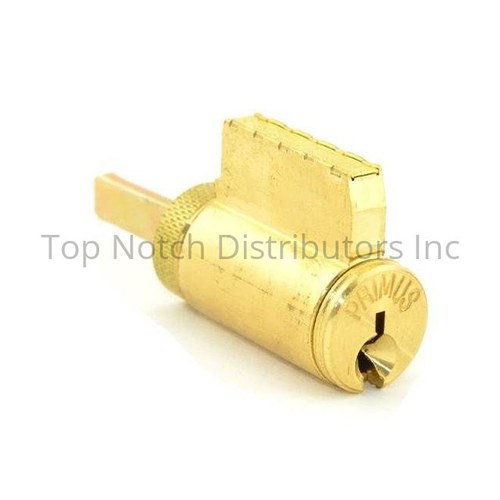 Schlage 20765CP606LKB ND Series Primus Cylinder C Keyway Level 1 Satin Brass TND P01805