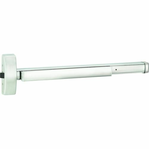 Best 21036303 Apex 3' Wide Rim Night Latch Exit Device, Satin Stainless Steel Finish