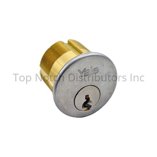 Accentra 2153TB626118 6-Pin Mortise Cylinder, TB Keyway, US26D Satin Chrome Finish