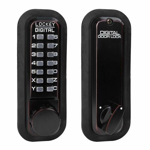 Lockey USA 2210OIL Keyless Mechanical Deadbolt, Single Combination, Oil Rubbed Bronze Finish