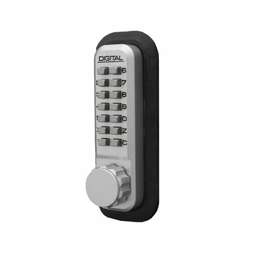 Lockey USA 2210SCMG Keyless Mechanical Deadbolt, Satin Chrome, Marine Grade Finish