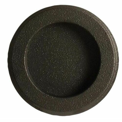 Emtek 2211US10B Round Flush Pull - Oil Rubbed Bronze Finish