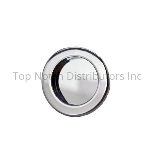 Emtek 2211US26 Polished Chrome Round Flush Pull