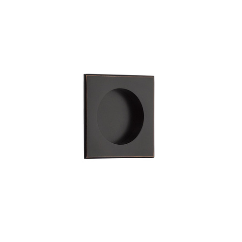 Emtek 2213US10B Square Flush Pull - Oil Rubbed Bronze Finish