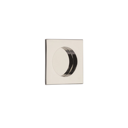 Emtek 2213US14 Polished Nickel Square Flush Pull