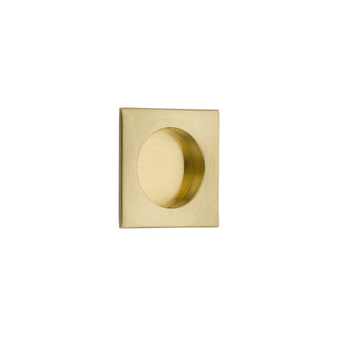 Emtek 2213US7 Square Flush Pull - French Antique Brass Finish