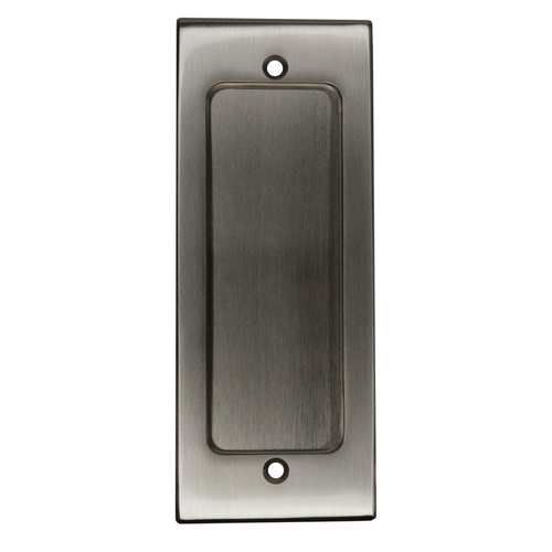 Emtek 2215US15 Satin Nickel Modern Rectangular Flush Pull